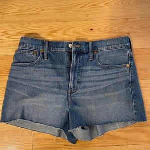 Madewell Shorts Denim The Perfect Vintage 31 NWT